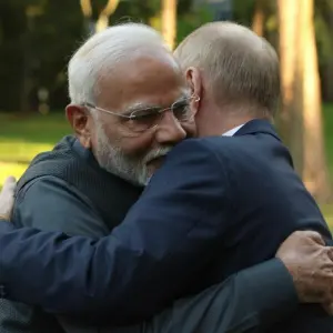 Indiens Premierminister Modi in Moskau
