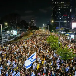 Nahostkonflikte - Proteste in Tel Aviv