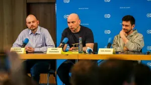 Pressekonferenz der Stiftung gegen Korruption