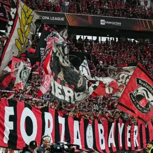 Fans von Bayer Leverkusen