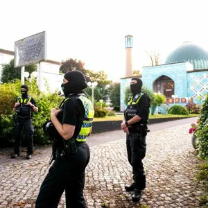 Razzien gegen Islamisten - Blaue Moschee Hamburg