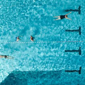 Freibad ist oft Planschen, Pool und Pommes (hier: Vallendar)