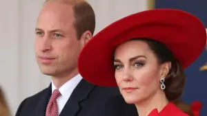 Britischer Thronfolger Prinz William und Ehefrau Kate