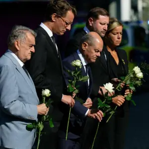 Nach der Messerattacke auf dem Solinger Stadtfest - Scholz-Besuch