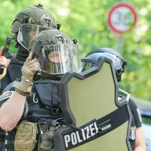 Polizeieinsatz in Berlin Wannsee