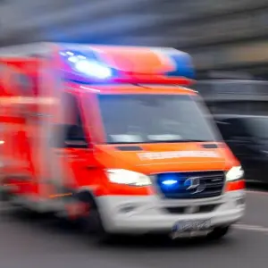 Krankenwagen im Einsatz