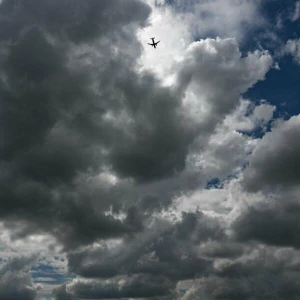 Wolken über Frankfurt am Main