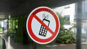 Handyverbots-Schild