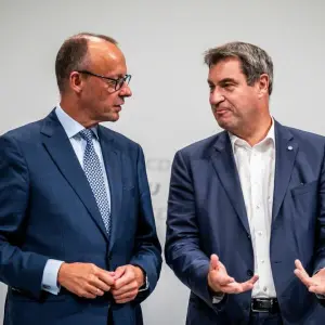 Söder (CSU) und Merz (CDU)