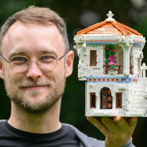 Lego-Baumeister Martin Gebert aus Dresden