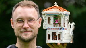 Lego-Baumeister Martin Gebert aus Dresden