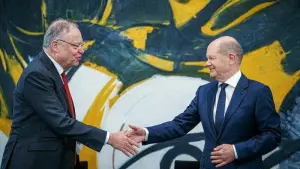 Ministerpräsidentenkonferenz mit Bundeskanzler Olaf Scholz