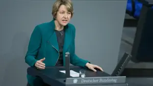 Die umweltpolitische Sprecherin der Union, Anja Weisgerber