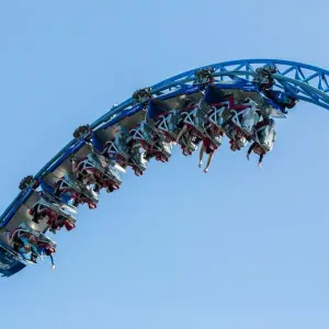 Achterbahn im Europa-Park