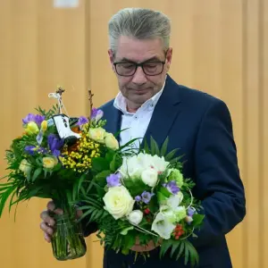 Pirnas neuer Oberbürgermeister Tim Lochner (parteilos)