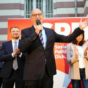 Landtagswahl in Brandenburg - Wahlparty SPD