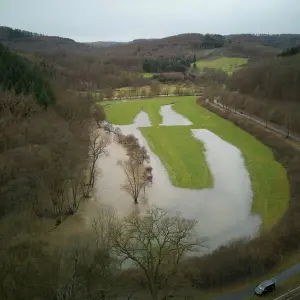 Hochwasser in Rheinland-Pfalz - Wiedtal