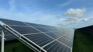 Module in einem Solarpark