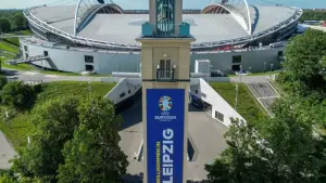 Fußball-Europameisterschaft - Leipzig Stadion