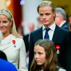 Mette-Marit und ihr Sohn Marius Borg Høiby