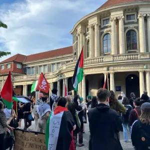 Propalästinensische Demonstration in Hamburg