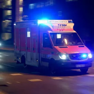 Rettungswagen im Einsatz