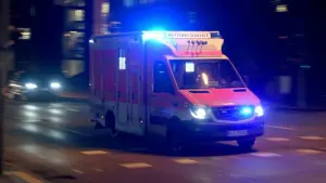 Rettungswagen im Einsatz