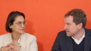 Serpil Midyatli, und Ulf Kämpfer