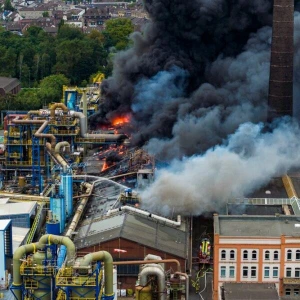 Brand in Duisburger Chemiewerk