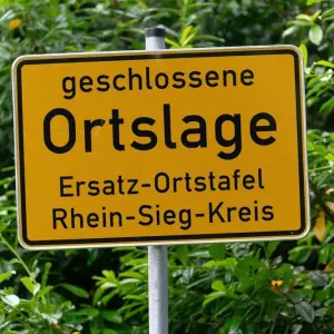 Hanf-Schild verschwunden - jetzt «geschlossene Ortslage»