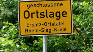 Hanf-Schild verschwunden - jetzt «geschlossene Ortslage»