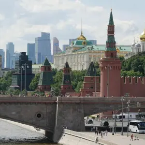 Moskau: Kreml und Moskwa City