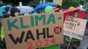 Klimaprotest Fridays for Future -  Hamburg