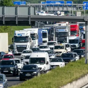 Verkehr auf der Autobahn