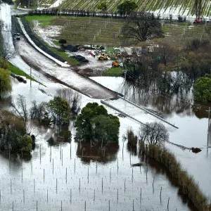 Australien Unwetter - Tasmanien