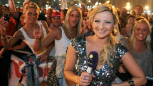 Alida Kurras beim «Big Brother»-Finale 2010