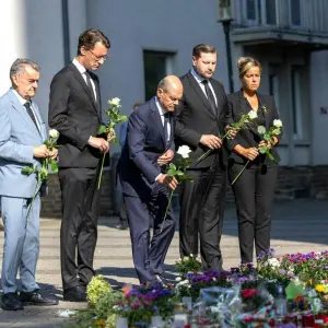 Scholz besucht Solingen