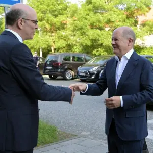 Bundeskanzler Scholz besucht Agentur für Arbeit in Potsdam
