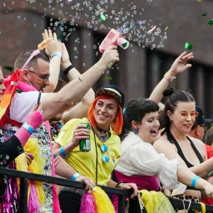 46. Berlin Pride Umzug zum Christopher Street Day