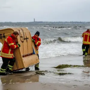 Sturmflut an der Ostseeküste erwartet