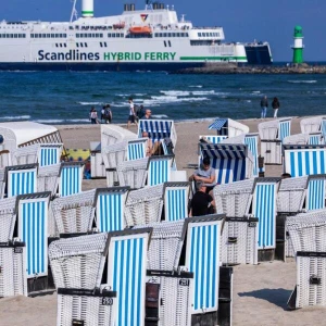 Sonnenwetter an der Ostseeküste