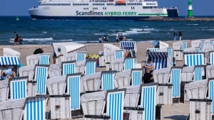 Sonnenwetter an der Ostseeküste