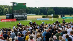 Rennen in Hoppegarten