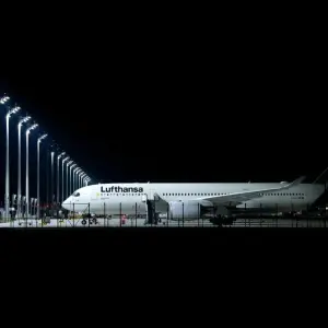 Verdi-Warnstreik des Lufthansa-Bodenpersonals – München