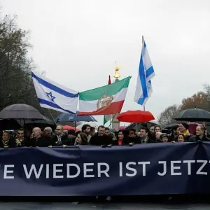 Demonstration gegen Antisemitismus