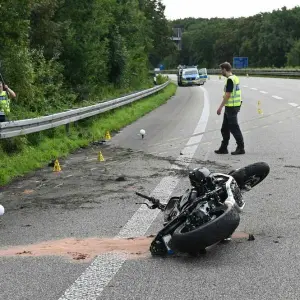 Motorradunfall - Symbolbild