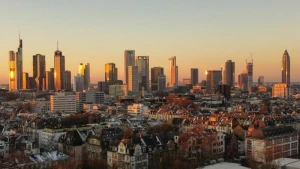 Banken-Skyline in Frankfurt