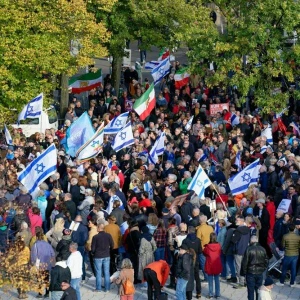 Jahrestag 7. Oktober 2023 - Düsseldorf