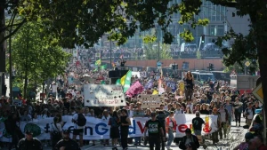 Aufruf zum Klimastreik von Fridays for Future - Hamburg