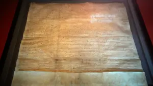 Eine Kopie der Magna Carta